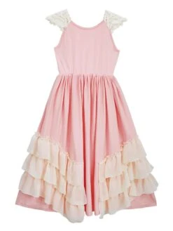 Flower Girl Dresses Cotton Ruffles Tiered Kids Social Party Dress -AYA Cosplay Shop 03bc762a 8d67 47fb 8033 14f632fc88d4