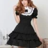 Classic Lolita OP Dress Two-Tone Black Bows Ruffles Lolita One Piece Dresses -AYA Cosplay Shop 0ed3fcd9 34ae 4432 934e 839a0c84ffc0