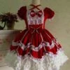 Rococo Lolita Dress JSK Lace Ruffles Bow Decor Pleated Cotton Lolita Jumper Skirt -AYA Cosplay Shop 201707121419003301964