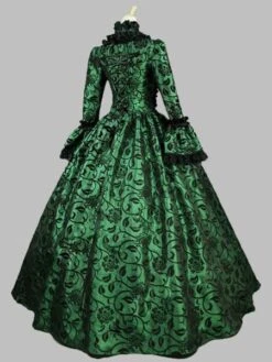 Prom Dress Victorian Dress Rococo Baroque Lace Ruffles Marie Antoinette Long Sleeves Vintage Party Dresses Halloween -AYA Cosplay Shop 201708251745152885504