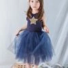 Flower Girl Dresses Tulle Star Tutu Dress Sleeveless Short Kids Formal Dress