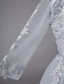 Wedding Flower Girl Dress Lace Sleeveless Floor Length Princess Kids Formal Party Dresses -AYA Cosplay Shop 201906191623362052055