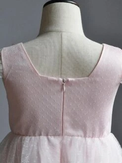 Flower Girl A Line Party Dress Flare Sleeve White Bridesmaid Dress -AYA Cosplay Shop 201909291346174479790