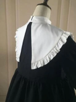 Classic Lolita OP Dress Color Block Frill Lolita One Piece Dresses -AYA Cosplay Shop 202001171442244299897