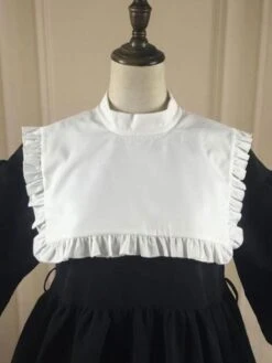 Classic Lolita OP Dress Color Block Frill Lolita One Piece Dresses -AYA Cosplay Shop 202001171442247541080