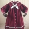 Sweet Lolita OP Dress Knotted Ruffle Button Balloon Sleeve Lolita One Piece Dresses