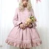 Sweet Lolita OP Dress Ruffles Long Sleeves Lolita One Piece Dresses 1 Sweet Lolita OP Dress Ruffles Long Sleeves Lolita One Piece Dresses -AYA Cosplay Shop 202005281625531213510