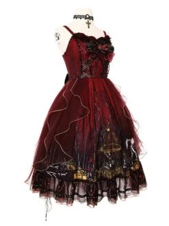Gothic Lolita JSK Dress Rot Forest Lolita Jumper Skirt -AYA Cosplay Shop 202006281517497187403