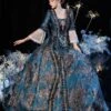 Rococo Victorian Prom Dress Retro Costume Dress Flare Sleeves Masquerade Lace Cotton Cosplay Costume Carnival -AYA Cosplay Shop 202009041432173464067