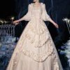 Rococo Victorian Prom Dress Retro Costume Dress Layered Ruffles Lace Cotton Cosplay Costume Carnival -AYA Cosplay Shop 202009041438409342554