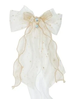 Sweet Lolita JSK Dress 3 Pieces Set White Sleeveless Lace Up Bows Lolita Jumper Skirts -AYA Cosplay Shop 202012081619017085259