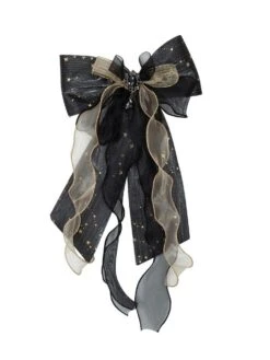 Sweet Lolita JSK Dress 3 Pieces Set Lace Up Bows Tulle Polyester Black Lolita Jumper Skirts -AYA Cosplay Shop 20201208162254367655