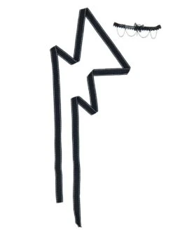 Gothic Lolita OP Dress 2-Piece Set Sleeveless Polyester JSK Dark Lolita Jumper Skirt Outfit -AYA Cosplay Shop 202101131656383128530