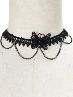 Gothic Lolita OP Dress 2-Piece Set Sleeveless Polyester JSK Dark Lolita Jumper Skirt Outfit -AYA Cosplay Shop 202101131656389952570