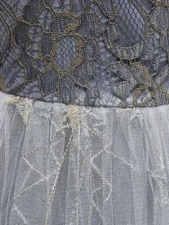 Kids Dress Princess Party Dress Jewel Neck Ankle-Length A-Line Embroidered Sleeveless Flower Girl Dress -AYA Cosplay Shop 202106071709449767546