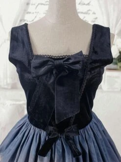 Classical Lolita JSK Dress Khaki Sleeveless Ruffles Floral Print Lolita Jumper Skirt -AYA Cosplay Shop 202107291811227914568