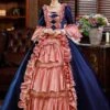 Prom Dress Pink Retro Costumes Dress For Women Euro-Style Marie Antoinette Costume Party Prom Dress -AYA Cosplay Shop 202108231905186118207