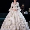 Prom Dress White 18th Century Retro Costumes Dress For Women Euro Style Marie Antoinette Costume -AYA Cosplay Shop 202108231905226942396