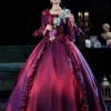 Prom Dress Retro Costumes Dress For Women Ture Red Euro-Style Marie Antoinette Costume 18th Century Costume -AYA Cosplay Shop 202108231906095668294