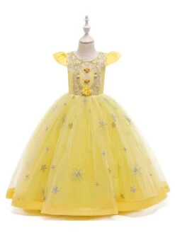 Party Dress For Christmas Red Polyester Fiber Sleeveless Christmas Holidays Princess Dress -AYA Cosplay Shop 202110271950462877462