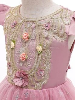 Party Dress For Christmas Red Polyester Fiber Sleeveless Christmas Holidays Princess Dress -AYA Cosplay Shop 202110271950469978939