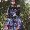 Steampunk Gothic Lolita Dress Fairytale Chiffon Sleeveless Lolita JSK Dress