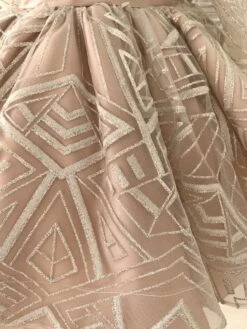 Flower Girl Dress Satin Sash Jewel Neck Long Sleeves Champagne Free Customization -AYA Cosplay Shop 202205191948101344086