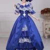 Blue Retro Costumes Women's Lace Bows Polyester Marie Antoinette Costume Tunic Dress Hat Euro-Style Masquerade Ball Gown 1 Blue Retro Costumes Women's Lace Bows Polyester Marie Antoinette Costume Tunic Dress Hat Euro-Style Masquerade Ball Gown -AYA Cosplay Shop 202205301755552178175