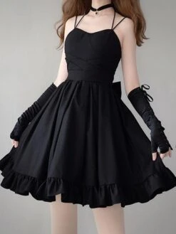 Sweet Lolita Dress Cotton Sleeveless Dress -AYA Cosplay Shop 202206231428302656872
