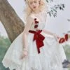 JSK Sweet Lolita Dress Polyester Sleeveless Sweet Dress -AYA Cosplay Shop 202207141823255959684