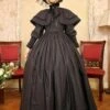 Black Retro Costumes Lace Polyester Dress Women's Marie Antoinette Costume Retro Tunic Masquerade Ball Gown -AYA Cosplay Shop 202208221618345448689