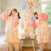 Sweet Lolita Dress Polyester Long Sleeves Bows Sweet Jumpsuit Lolita Dress -AYA Cosplay Shop 202209141132179452576