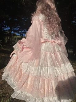 Sweet Lolita Dress Polyester Long Sleeves Hime Dress -AYA Cosplay Shop 202209141133299987651