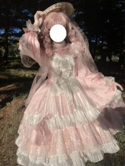 Sweet Lolita Dress Polyester Long Sleeves Hime Dress -AYA Cosplay Shop 202209141133318208590