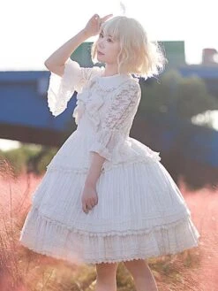 Goth Lolita Jsk Dress -AYA Cosplay Shop 202211071146381749115