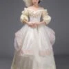 Champagne Retro Costumes Ruffles Marie Antoinette Costume Polyester Dress Women's Vintage Tunic Vintage Clothing -AYA Cosplay Shop 202211171802548392450