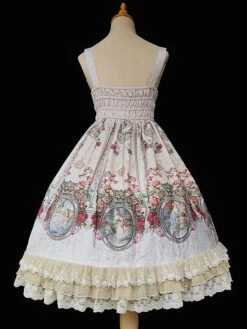 Classical Lolita Dress Chiffon Bows Lolita Dresses Sleeveless Deep Blue -AYA Cosplay Shop 202302151736117534303