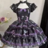 JSK Sweet Lolita Dress Polyester Sleeveless Jumper Sweet Hime Lolita Dress