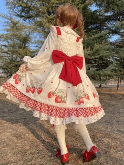 Sweet Lolita Dress Polyester Sleeveless Sweet Lolita Dress -AYA Cosplay Shop 20230404134750010820