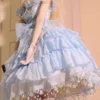 Sweet Lolita Dress Polyester Sleeveless Hime Dress -AYA Cosplay Shop 202304231827400041627