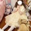 Sweet Lolita Dress Polyester Short Sleeves Sweet Dress -AYA Cosplay Shop 20230506111310209999