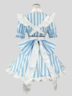 Sweet Maid Lolita Dress Polyester Short Sleeves Straps Lolita Dress -AYA Cosplay Shop 20230705173917445642