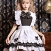 Miad Lolita Dresses Ruffles Bows Short Sleeves Lolita Dress -AYA Cosplay Shop 202307051739177571056