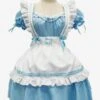 Maid Lolita Dress Polyester Short Sleeves Lolita Dress -AYA Cosplay Shop 202307051747398795992