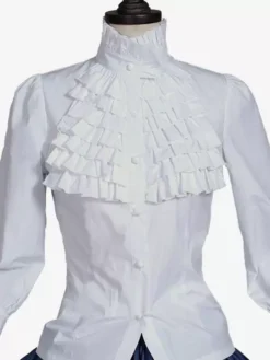 Blue Retro Costumes Lace Polyester Plaid Top Marie Antoinette Costume Women's Retro Set Party Prom Dress 13 Blue Retro Costumes Lace Polyester Plaid Top Marie Antoinette Costume Women's Retro Set Party Prom Dress -AYA Cosplay Shop 202307131705169969513