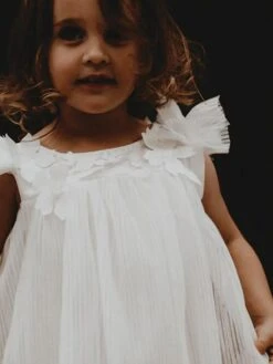 Wedding Party Dresses Formal Party Dress Lovely Wedding Flower Girl Dress Flower Girl Dresses Sleeveless Lace Ivory -AYA Cosplay Shop 202309191648135449407