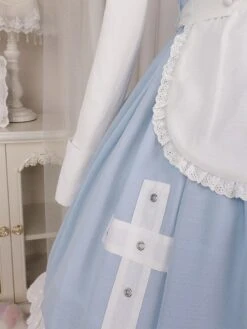 Sweet Lolita Dress Polyester Short Sleeves Sweet Lolita Dress -AYA Cosplay Shop 202309251557187468578