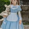 Sweet Lolita Dress Polyester Short Sleeves Sweet Lolita Dress -AYA Cosplay Shop 202309251557218193836