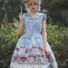 Sweet Lolita Dress Short Sleeves Dress ROCOCO Style Lolita Dress -AYA Cosplay Shop 20240109132441471674