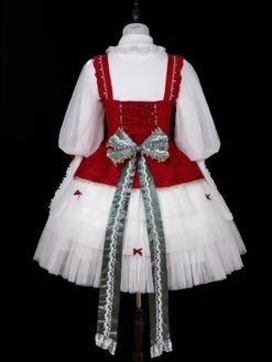 Sweet Lolita Ballet Dress Polyester Sleeveless Sweet Lolita Dress -AYA Cosplay Shop 202401251734131329164
